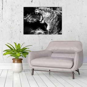 Tablou - Portretul unei leoaice (70x50 cm)