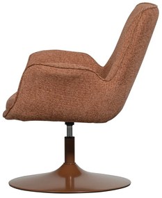 Fotoliu portocaliu cu șezut cu înălțime ajustabilă Marten – WOOOD