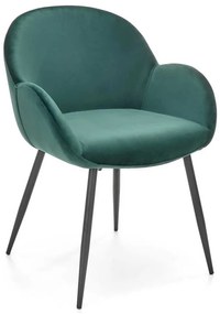 Scaun de bucătărie Delila, verde închis