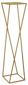 Suport de flori 100x24 cm auriu