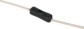 Osram - Aplica de perete PLISSEE 5xE27/15W/230V crem