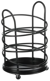 Autronic Suport metalic rotund pentru bucătărie,negru