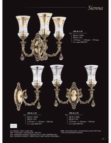 Candelabru regal, elegant design LUX Sienna