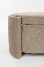 Bancă maro deschis Miro – White Label