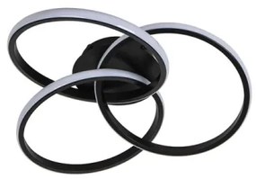 Plafonieră LED dimabilă LED/70W/230V 3000-6500K negru + telecomandă