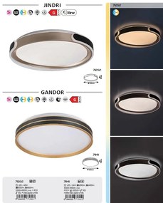 Plafoniera LED cu telecomanda Gandor