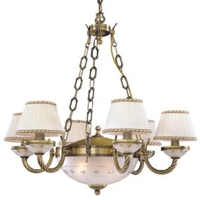 Candelabru din alama 6 brate design italian 4660