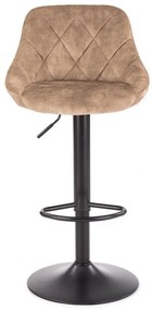Scaun de bar Archer, bej