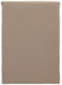 Lenjerie de pat maro din bumbac percal pentru pat dublu/extinsă 200x220 cm Crisp – Södahl