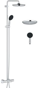 Grohe Vitalio Start System set cada si dus perete cu termostat da crom 26988001