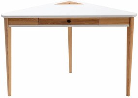 Birou pe colț Ragaba Ashme, alb