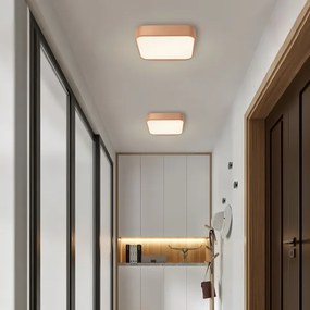 Brilagi - Plafonieră LED reglabilă POOL SQUARE LED/36W/230V 40x40 cm bronză + telecomandă