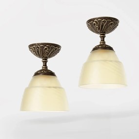 Plafoniera din alama stil Art Nouveau Beatrice