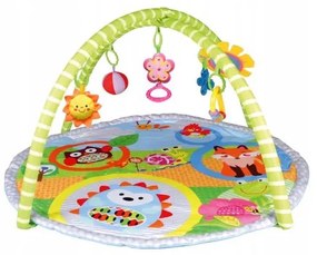 Centru de activitati, saltea de joaca pentru copii, interactiva, muzicala, cu accesorii, 82x82x50 cm