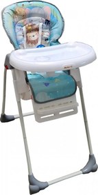 Scaun de masa pentru copii si bebe Baby Care™ CC reglabil in 3 trepte, Pliabil, Centura de siguranta, Sezut comfortabil, Masuta detasabila, Pozitie