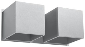 Sollux SL.0658 - Aplica de perete QUAD 2xG9/40W/230V gri