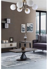 Plafonieră albă/aurie cu abajur din sticlă ø 15 cm Dolunay – Opviq lights