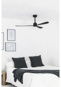Ventilator de tavan FARO 33761WT AMELIA L negru d. 132 cm Wi-Fi + telecomandă