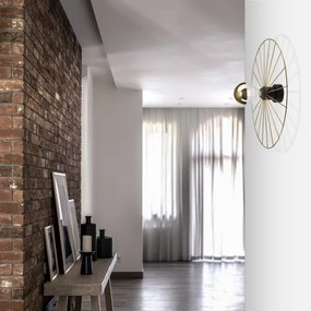 Aplică MONTANA 1xE27/15W/230V d. 45 cm auriu