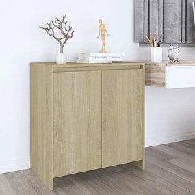 vidaXL Servantă, stejar sonoma, 70x41x75 cm, lemn prelucrat
