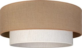 BRILAGI - Plafonieră LED BOHO ECO, 1xE27/10W/230V, Ø 40 cm, bej/crem