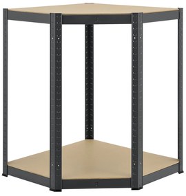 Juskys Raft de colt Basic 180 x 70 cm - gri