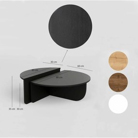 Măsuță de conferință Podium Black