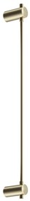 Aplica de perete LED design liniar Rotta auriu 90,5cm