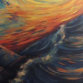 Tablou - Far în valuri (150x105 cm)