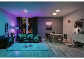 Plafonieră dimabilă LED RGBW/22W RAINBOW 230V Paulmann 70546 + telecomandă
