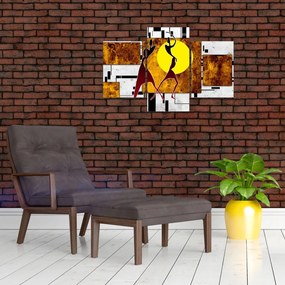 Tablou cu pictură epochală străveche (90x60 cm)