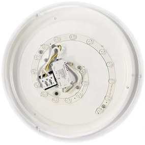 Plafonieră LED pentru baie MAYA, 15 W, 230 V, Ø 33 cm, IP44, crom lucios