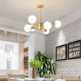 Lustra Mora Gold, 6 brate
