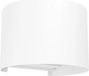 Eglo 901843 - Aplică LED de exterior CALPINO 2xLED/2,8W/230V IP54 albă