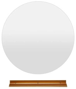 Oglindă de baie cu LED, 60 cm