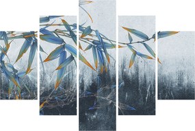Tablou - Bambus pe perete (150x105 cm)
