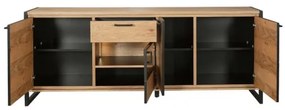 Bufet 4 Usi Si 1 Sertar Soho Oak, 203 Cm
