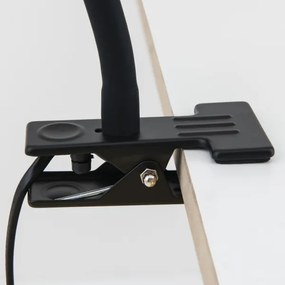 Orion DOTTY - Lampă de birou flexibilă cu clemă, 1xGU10/10W/230V, alamă/negru