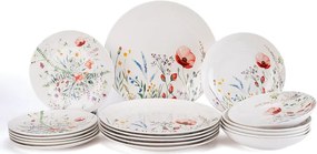 Set farfurii porțelan MAC 18 buc