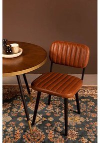 Scaun de dining maro coniac Jake Worn – White Label