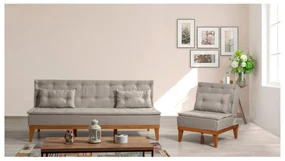 Set canapea fotoliu Fiorucci (crem). 1101636