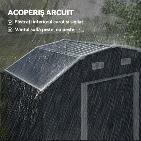 Outsunny Sopron de Depozitare in Aer Liber de 8' x 4' | Aosom Romania