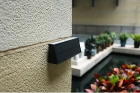 Aplică solară de perete LED Viking, 1,3 W, 3,7 V, IP44, 4000 K, 2000 mAh