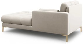 Șezlong bej (cu colț pe partea dreaptă) Bali – Cosmopolitan Design