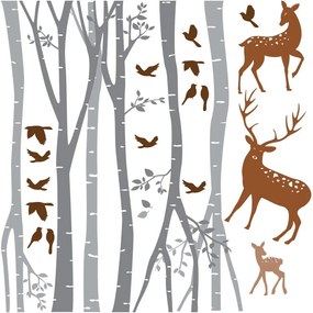 Autocolant de perete Ambiance Magic Forest