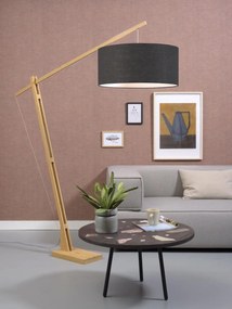Lampadar eco din bambus Montblanc 6030 natur/ gri inchis