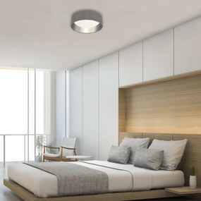 Plafonieră LED Briloner 3482014 STARRY LED/12W/230V gri/argintiu