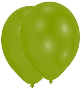 Colorat Lime Green Balon verde, 25 buc 11 inch (27,5 cm)