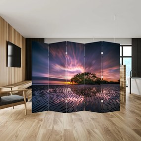 Paravan - Copacul pe plajă (210x170 cm)
