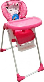 Scaun de masa pentru copii si bebe Baby Care™ CC reglabil in 3 trepte, Pliabil, Centura de siguranta, Sezut comfortabil, Masuta detasabila, Pozitie